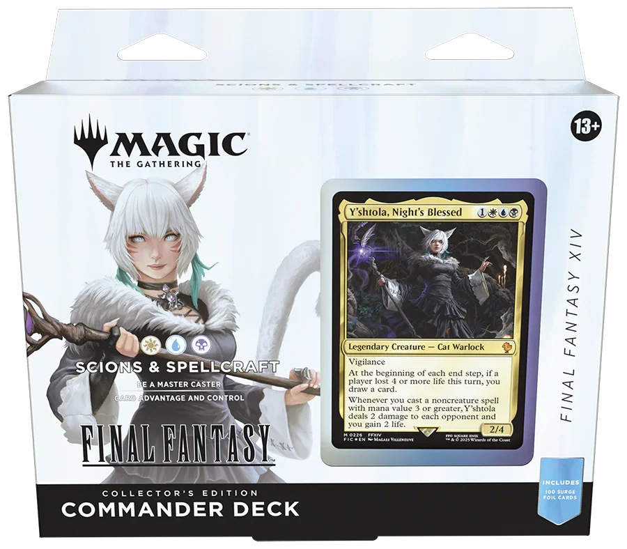 Magic: The Gathering - Universes Beyond - Final Fantasy - Collector Commander Deck - Y'shtola, Night's Blessed