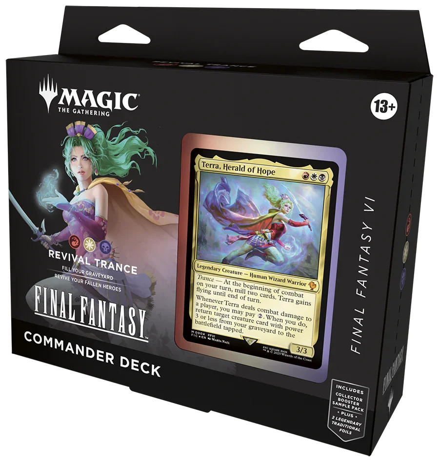 Magic: The Gathering - Universes Beyond - Final Fantasy - Commander Deck - Revival Trance