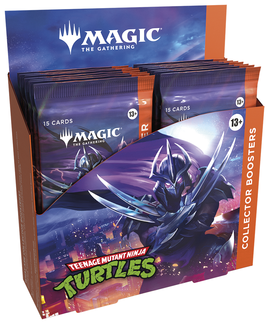 Magic: The Gathering - Universes Beyond - Teenage Mutant Ninja Turtles - Collector Booster Box (12x Packs)