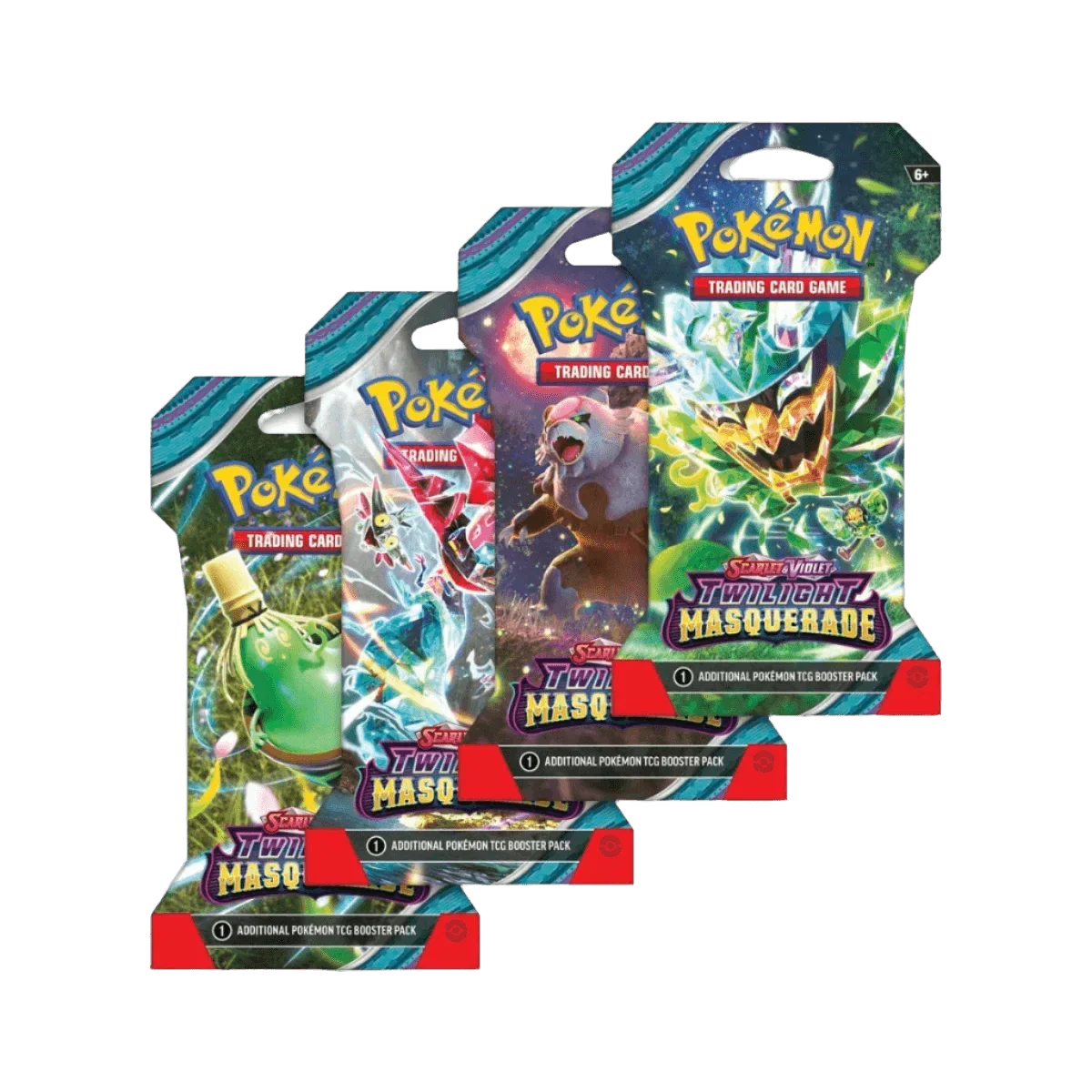 Pokemon TCG - Scarlet & Violet - Twilight Masquerade - Sleeved Booster Pack