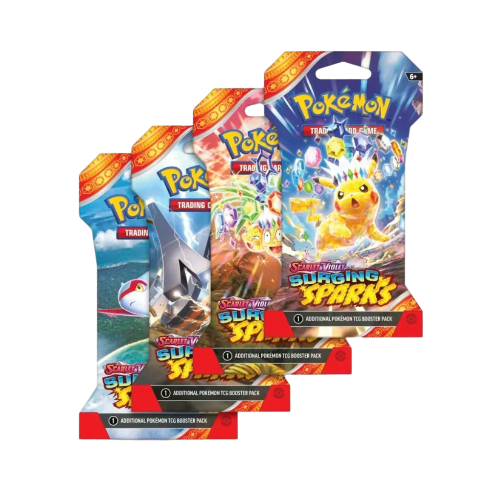 Pokemon TCG - Scarlet & Violet - Surging Sparks - Sleeved Booster Pack