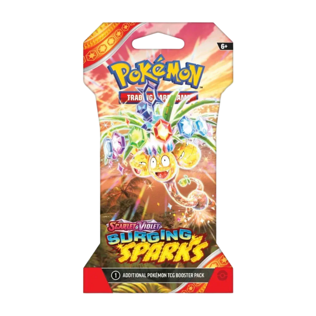 Pokemon TCG - Scarlet & Violet - Surging Sparks - Sleeved Booster Pack