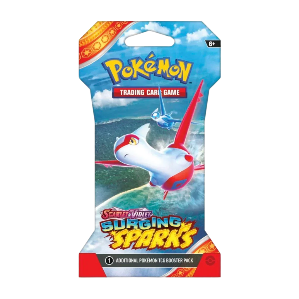 Pokemon TCG - Scarlet & Violet - Surging Sparks - Sleeved Booster Pack