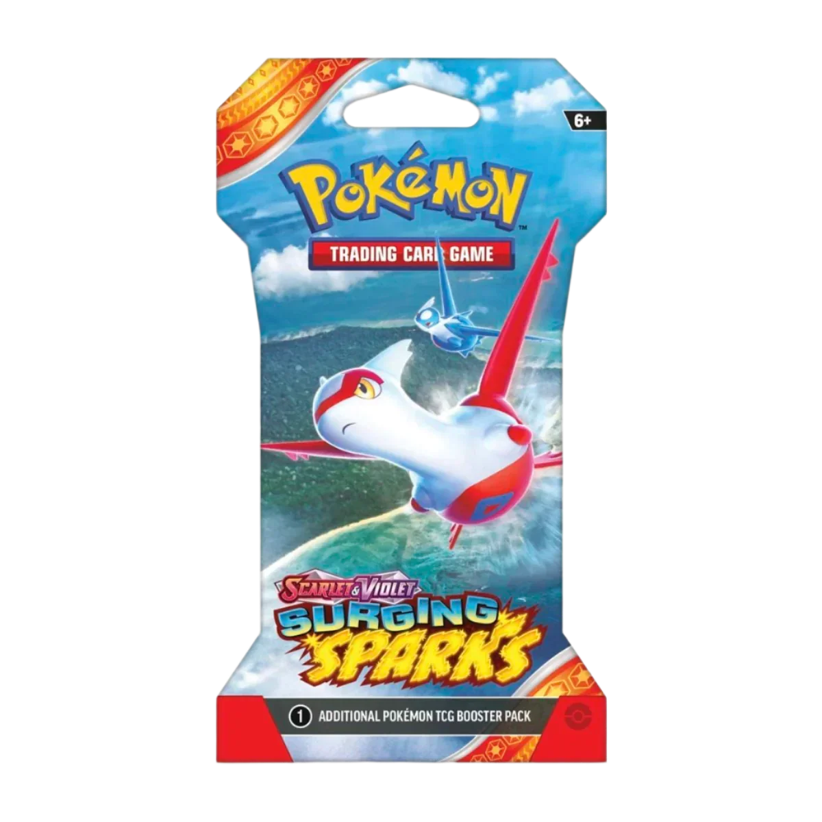 Pokemon TCG - Scarlet & Violet - Surging Sparks - Sleeved Booster Pack