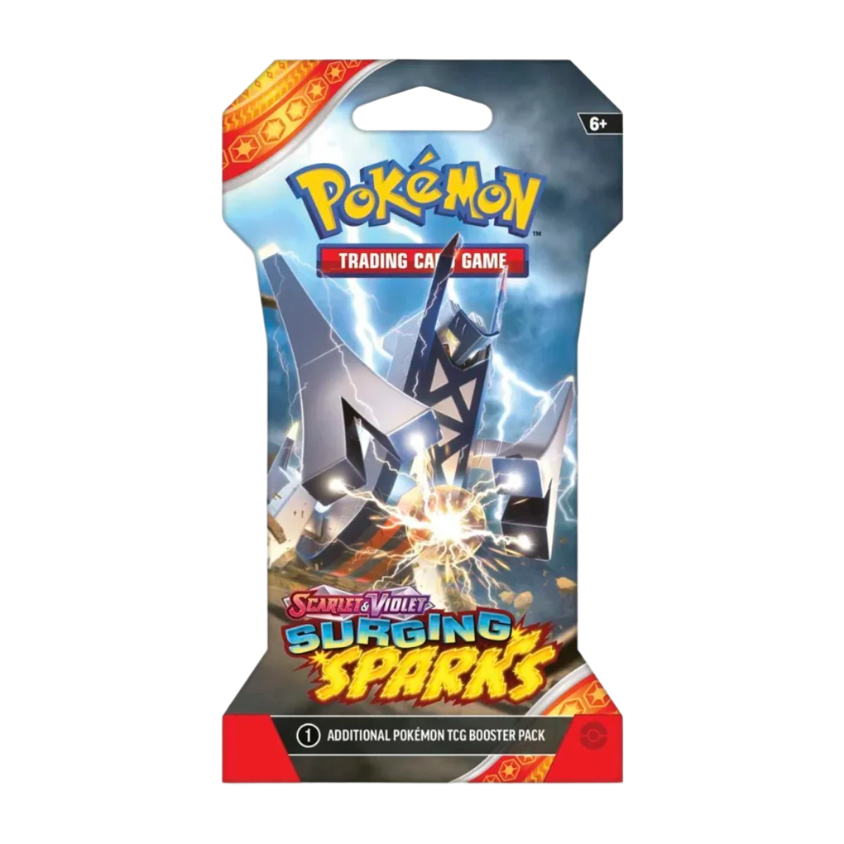 Pokemon TCG - Scarlet & Violet - Surging Sparks - Sleeved Booster Pack