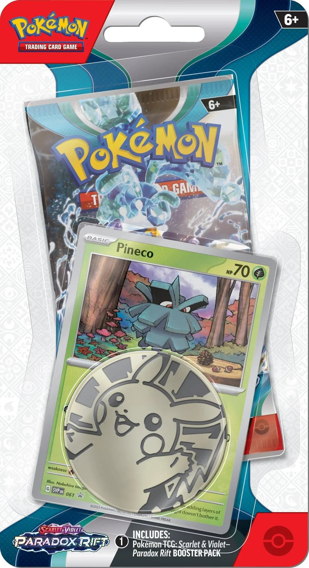 Pokemon TCG - Scarlet & Violet - Paradox Rift - Checklane Blister Pack