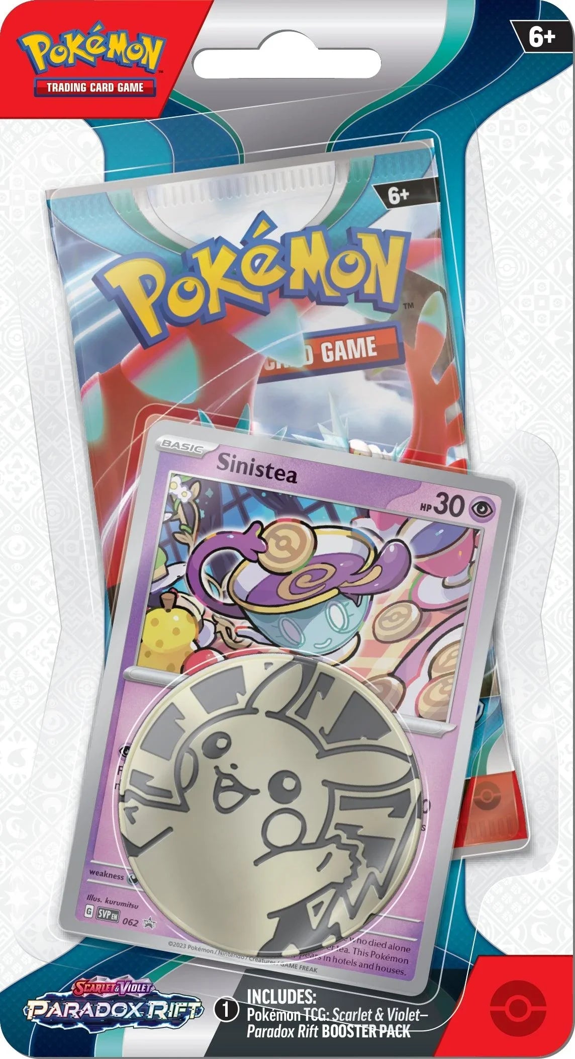 Pokemon TCG - Scarlet & Violet - Paradox Rift - Checklane Blister Pack