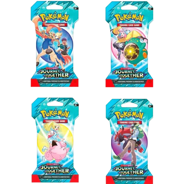 Pokemon TCG - Scarlet & Violet - Journey Together - Sleeved Booster Pack