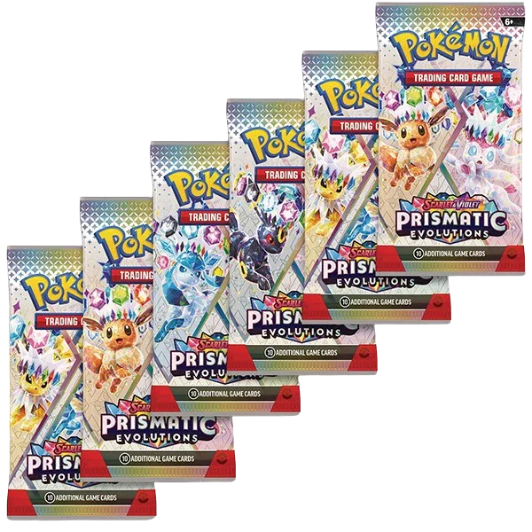 Pokemon TCG - Scarlet & Violet - Prismatic Evolutions - Booster Bundle