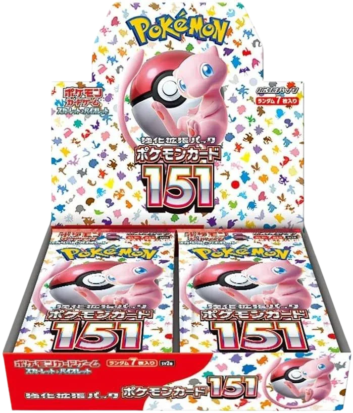 Pokemon TCG - Scarlet & Violet - 151 (SV2a) - Booster Box (Japanese)
