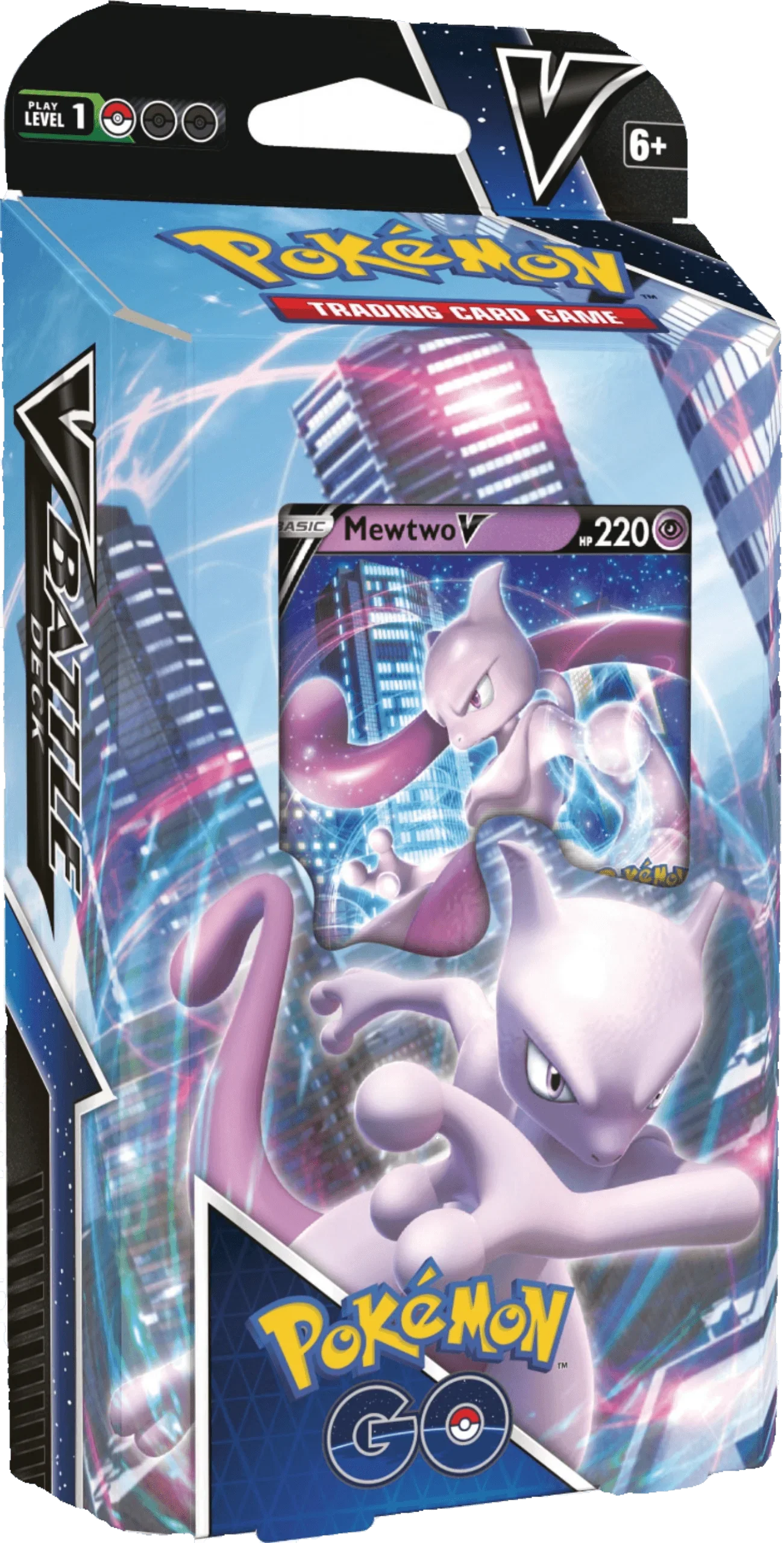 Pokemon TCG - Sword & Shield - Pokemon GO Mewtwo V Battle Deck