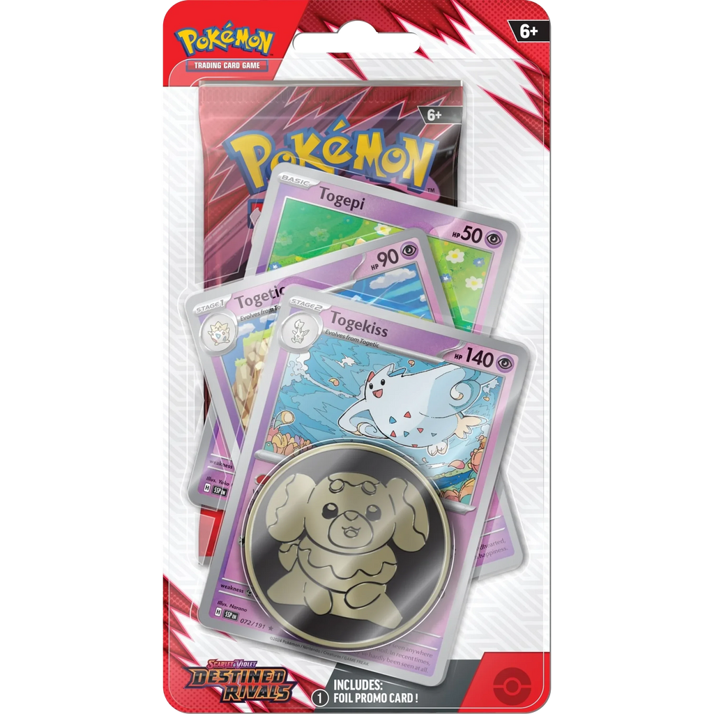 Pokemon TCG - Scarlet & Violet - Destined Rivals - Premium Checklane Blister - Togekiss