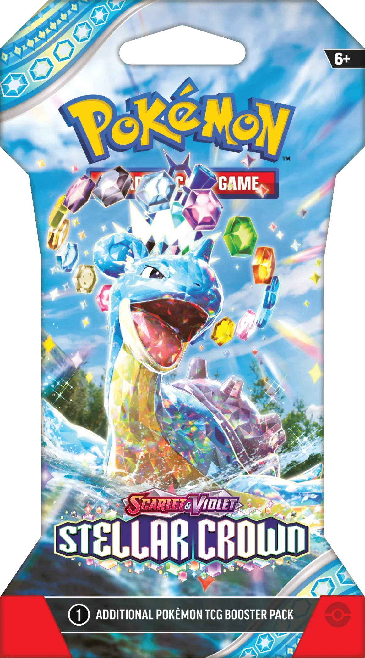 Pokemon TCG - Scarlet & Violet - Stellar Crown - Sleeved Booster Pack