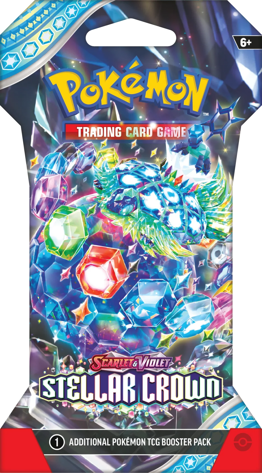 Pokemon TCG - Scarlet & Violet - Stellar Crown - Sleeved Booster Pack