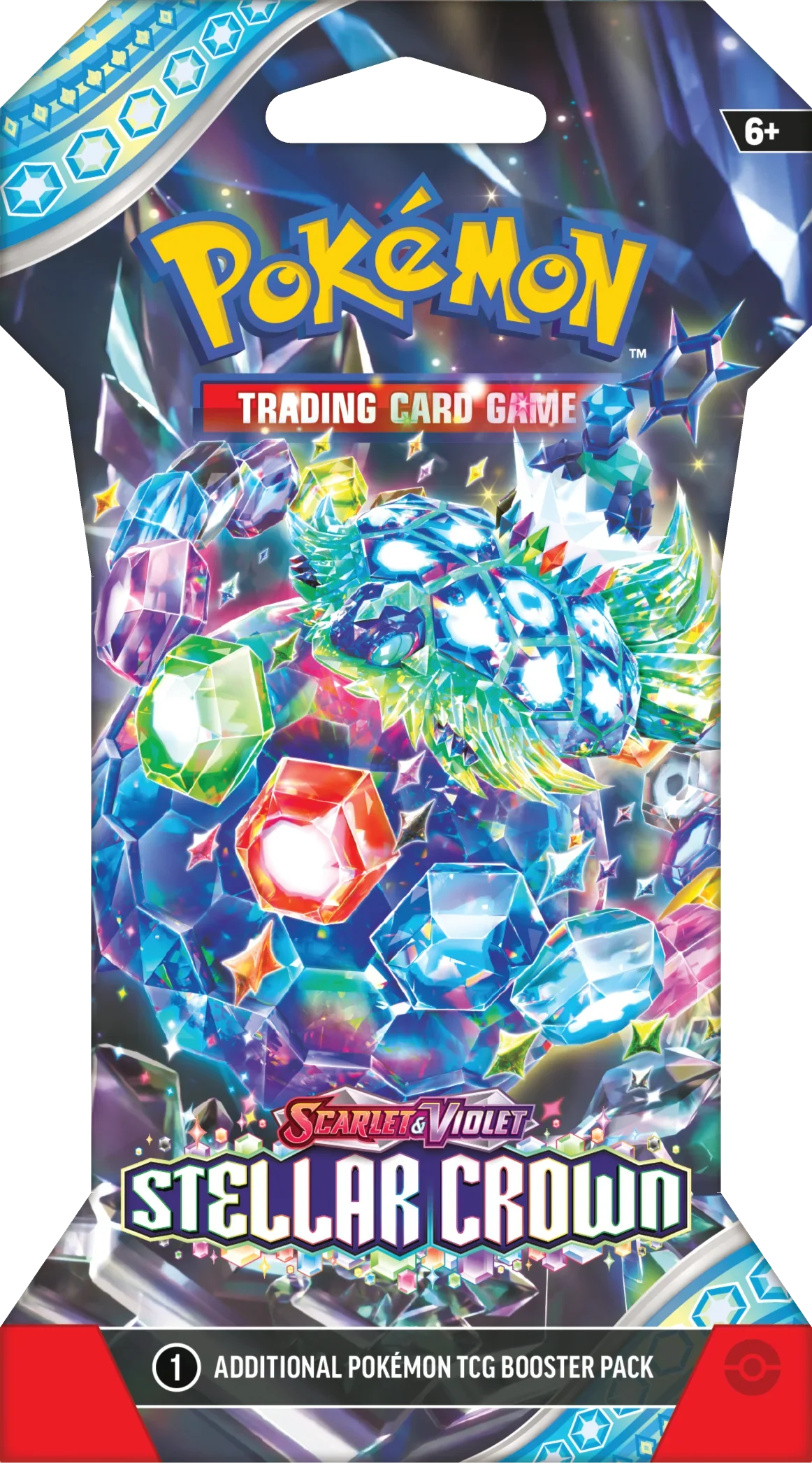 Pokemon TCG - Scarlet & Violet - Stellar Crown - Sleeved Booster Pack