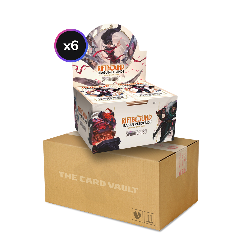 Riftbound: League of Legends TCG - Set 02 - Spiritforged - Display Case (6x Booster Boxes)