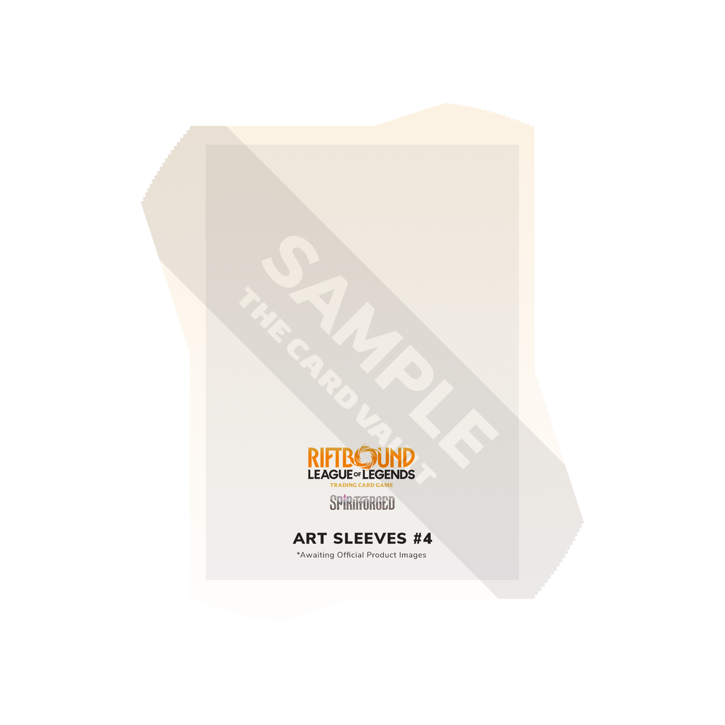 Riftbound: League of Legends TCG - Set 02 - Spiritforged - Art Sleeves #4 (100pk)