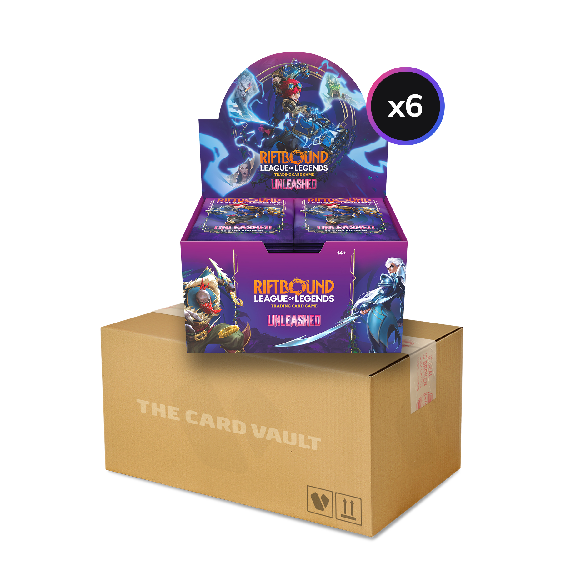 Riftbound: League of Legends TCG - Set 03 - Unleashed - Display Case (6x Booster Boxes)