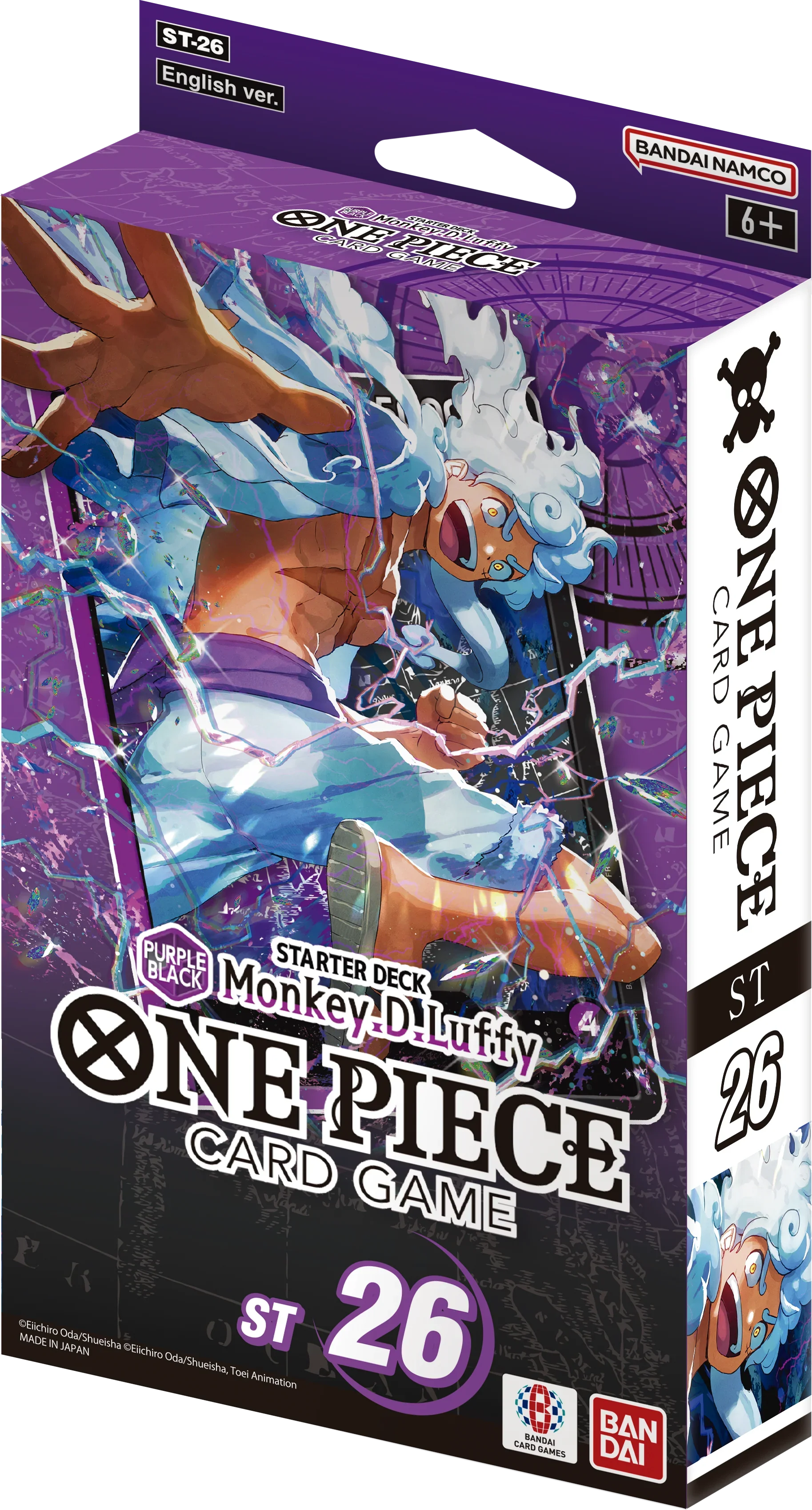 One Piece TCG - Starter Deck - (Purple-Black) Monkey.D.Luffy (ST-26)