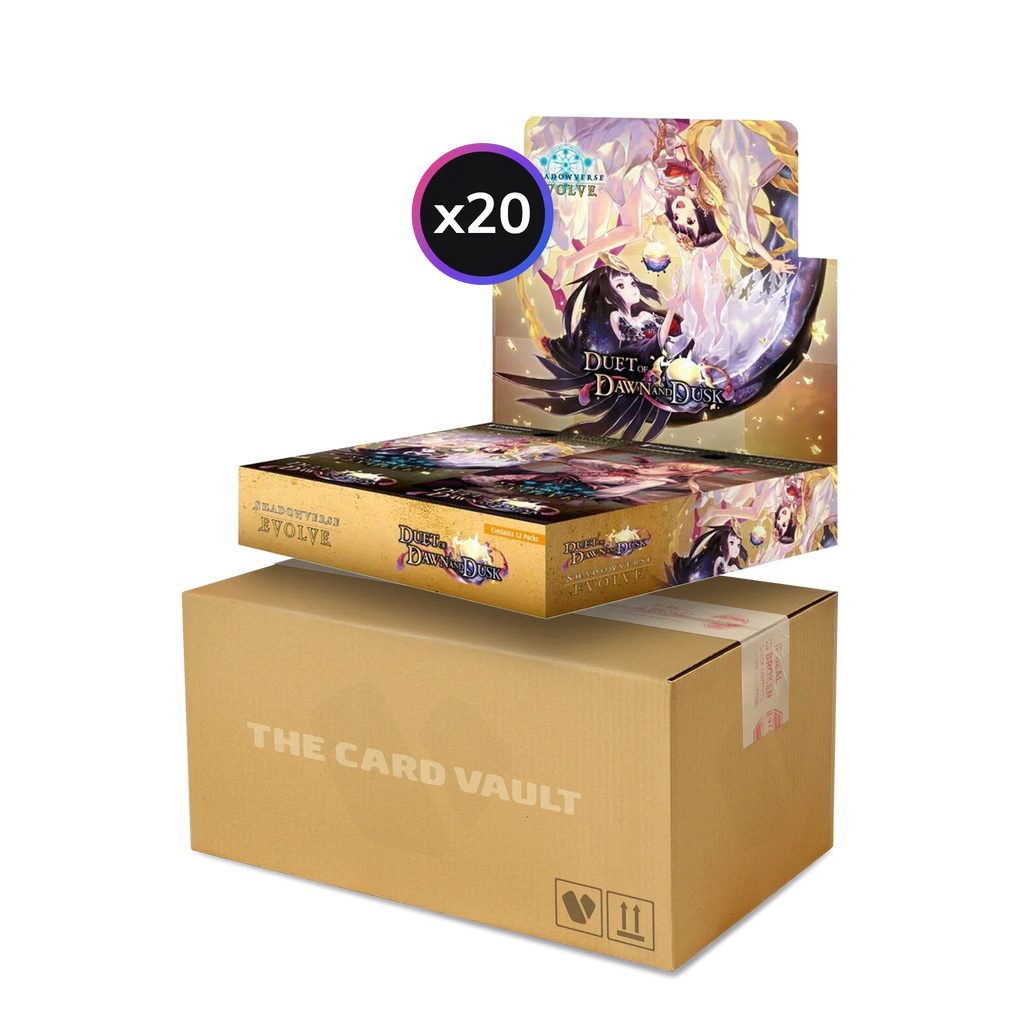 Shadowverse: Evolve - Set 9 - Duet of Dawn and Dusk - Display Case (20x Booster Boxes)