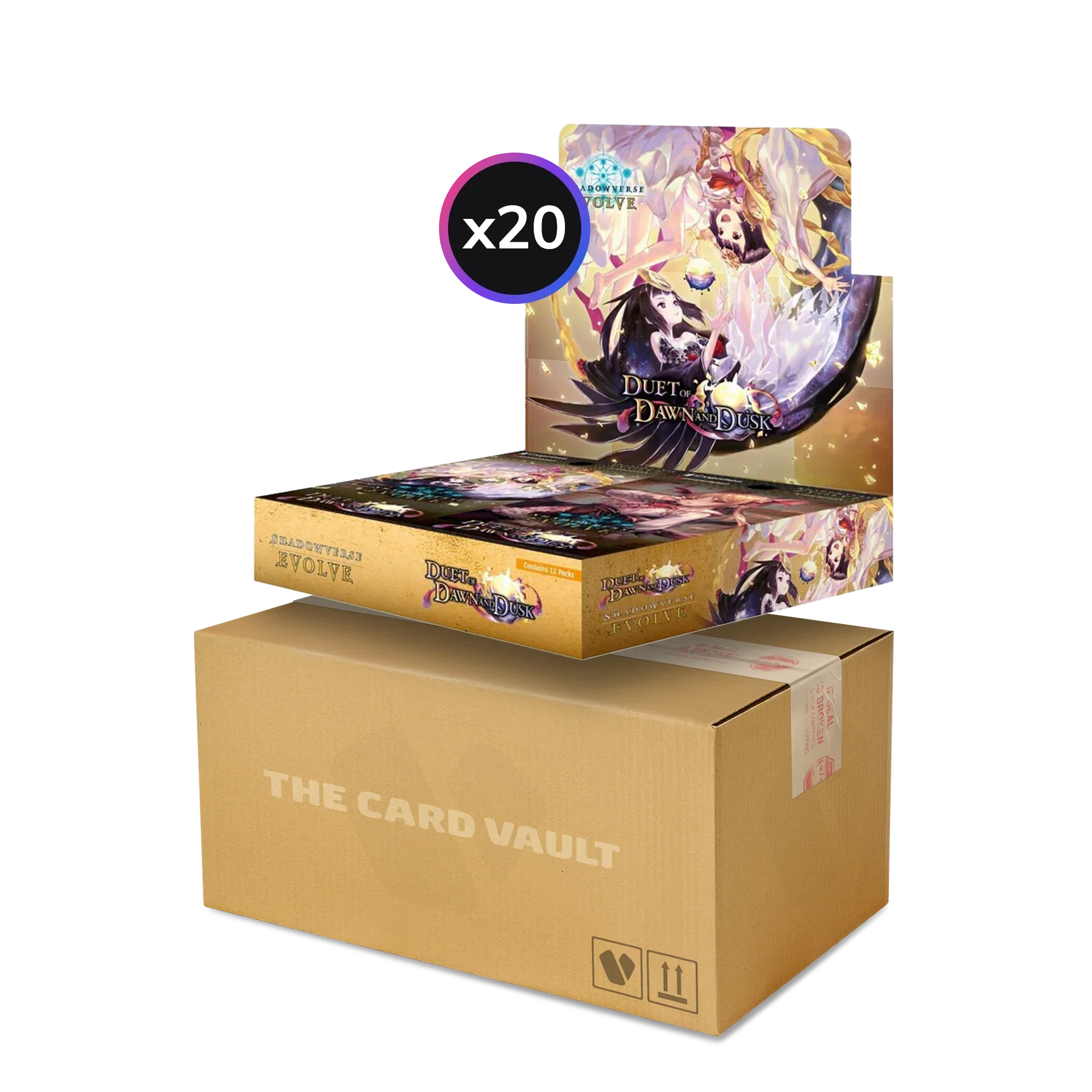 Shadowverse: Evolve - Set 9 - Duet of Dawn and Dusk - Display Case (20x Booster Boxes)