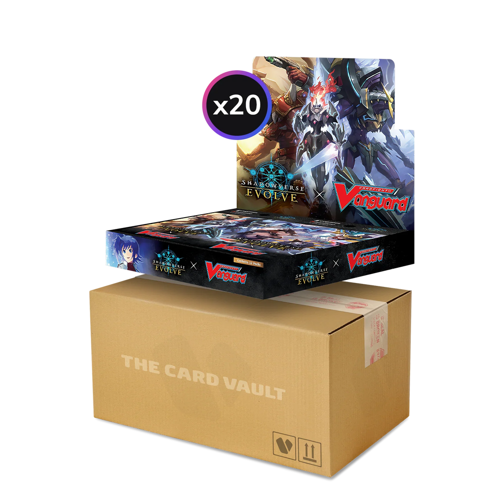 Shadowverse: Evolve - Crossover - Cardfight!! Vanguard - Display Case (20x Booster Boxes)