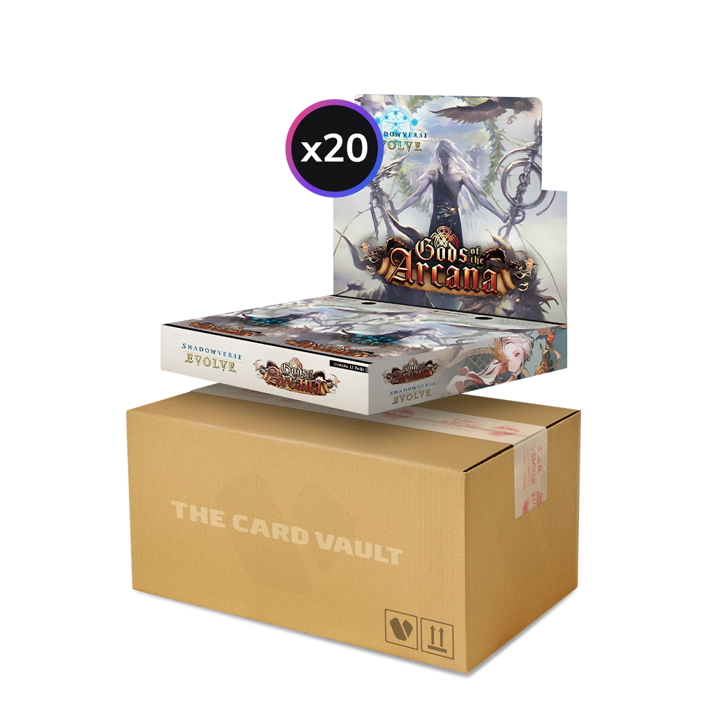 Shadowverse: Evolve - Set 10 - Gods of the Arcana - Display Case (20x Booster Boxes)
