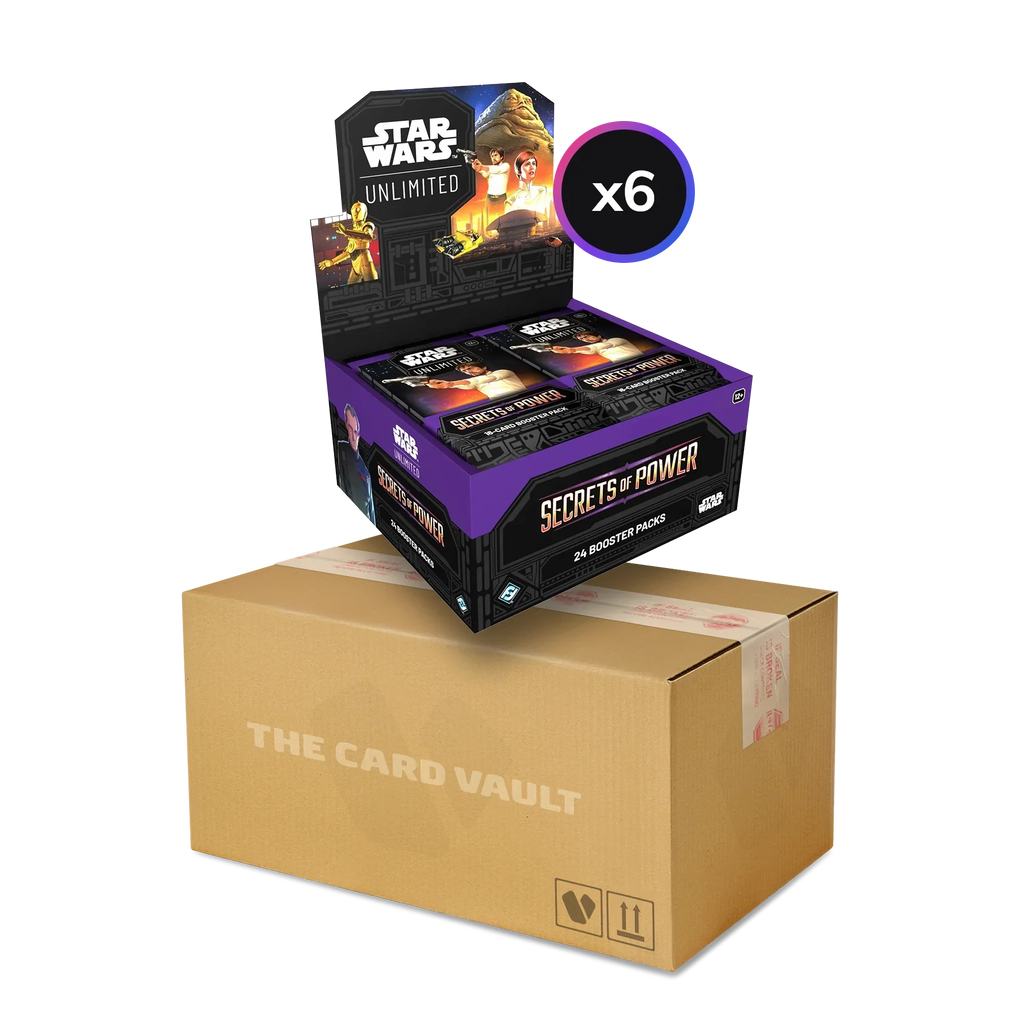 Star Wars: Unlimited - Secrets of Power - Display Case (6x Booster Boxes)