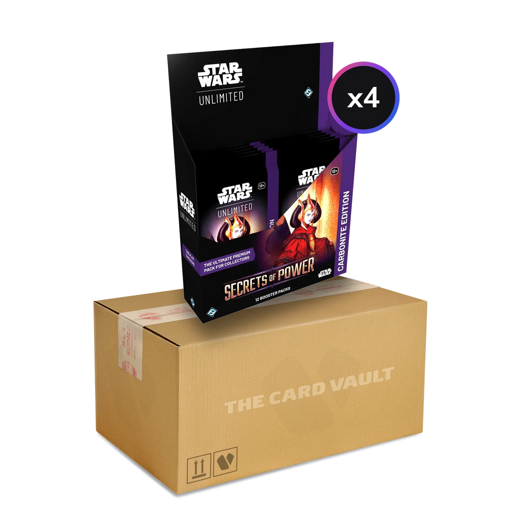Star Wars: Unlimited - Secrets of Power - Carbonite Edition - Display Case (4x Boxes)