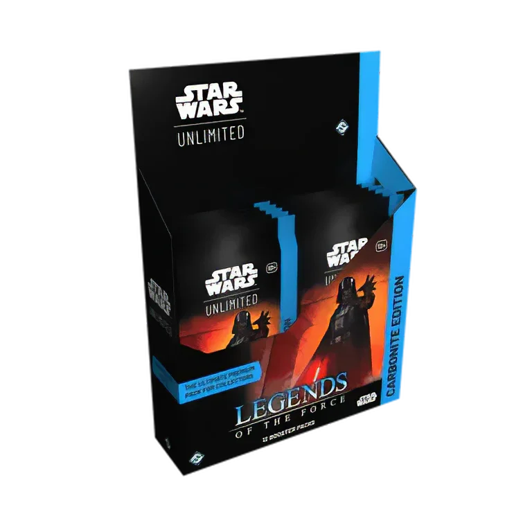 Star Wars: Unlimited - Legends of the Force - Carbonite Edition - Collector Booster Box (12x Packs)