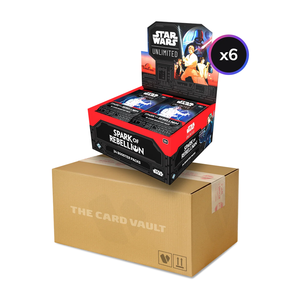 Star Wars: Unlimited - Spark of Rebellion - Display Case (6x Booster Boxes)