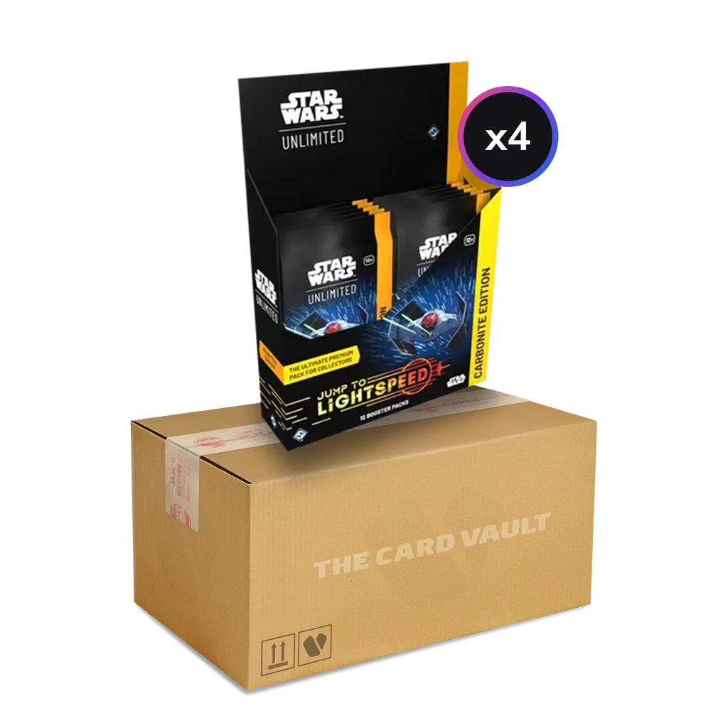 Star Wars: Unlimited - Jump to Lightspeed - Carbonite Collector Booster - Display Case (4x Boxes)