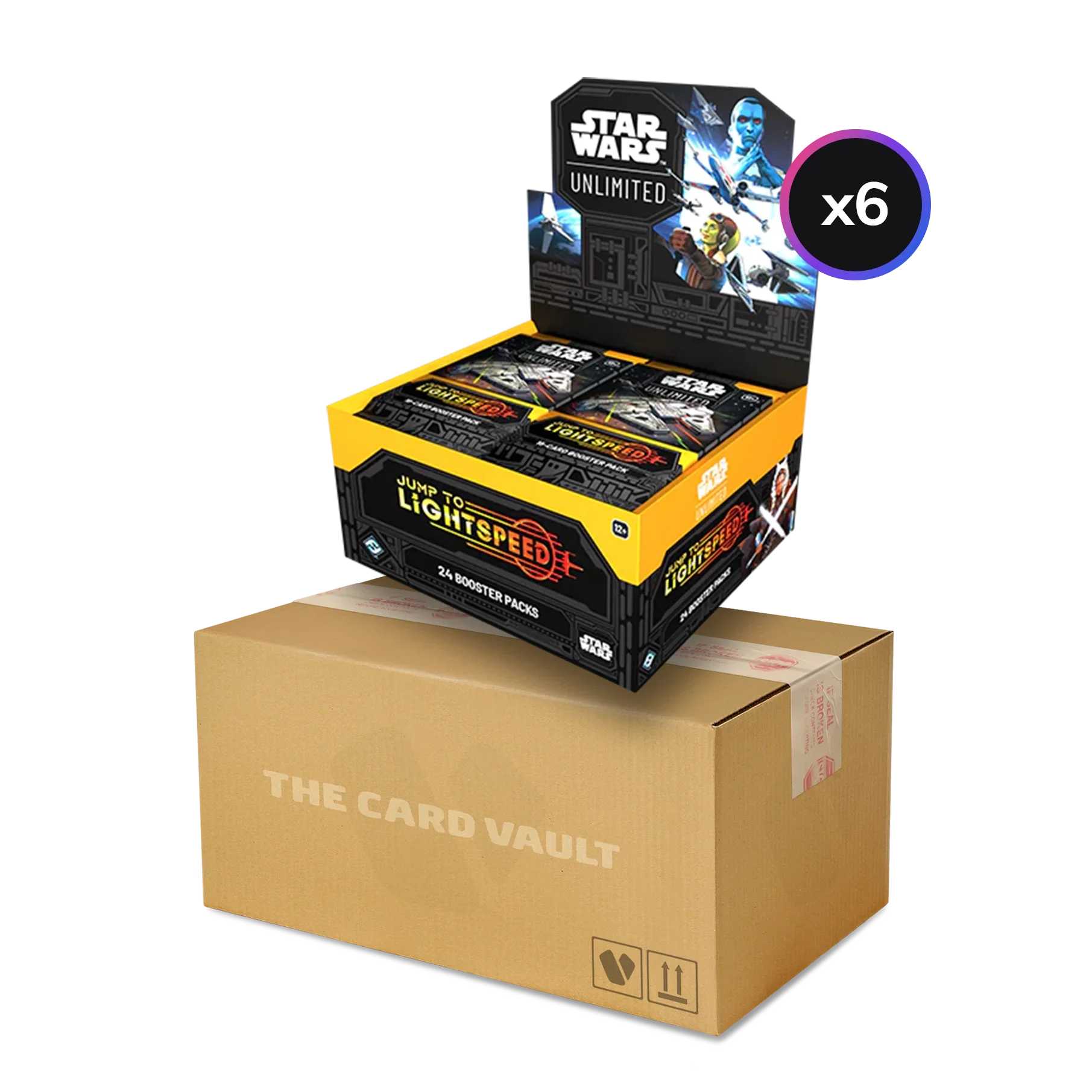 Star Wars: Unlimited - Jump to Lightspeed - Display Case (6x Booster Boxes)