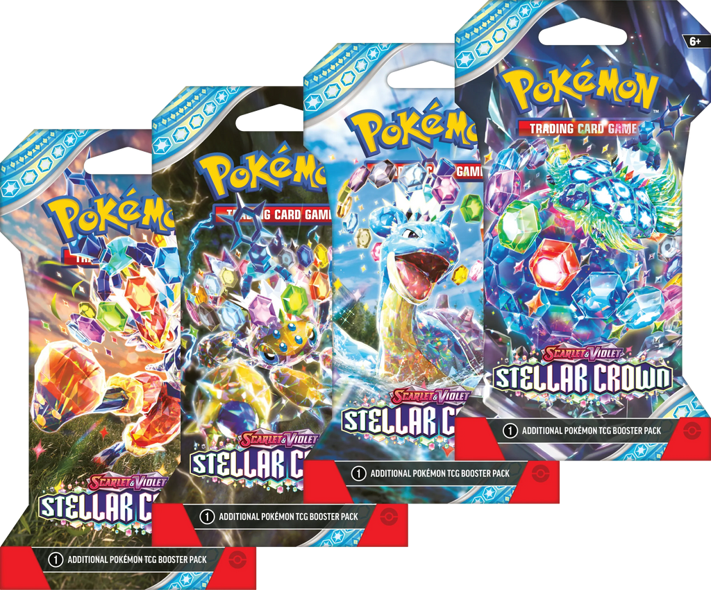 Pokemon TCG - Scarlet & Violet - Stellar Crown - Sleeved Booster Pack