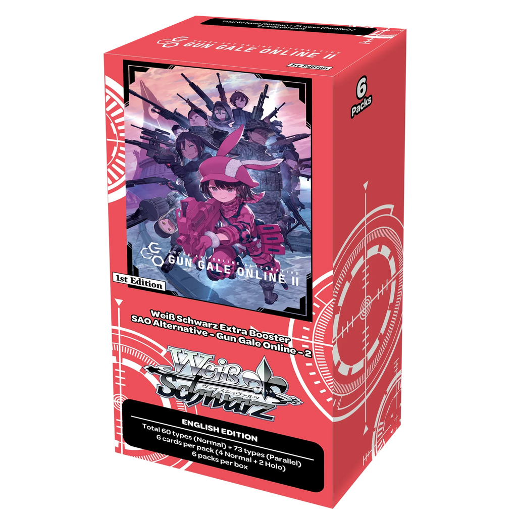 Weiss Schwarz - Sword Art Online Alternative: Gun Gale Online 2 - Extra Booster Box (6x Packs)