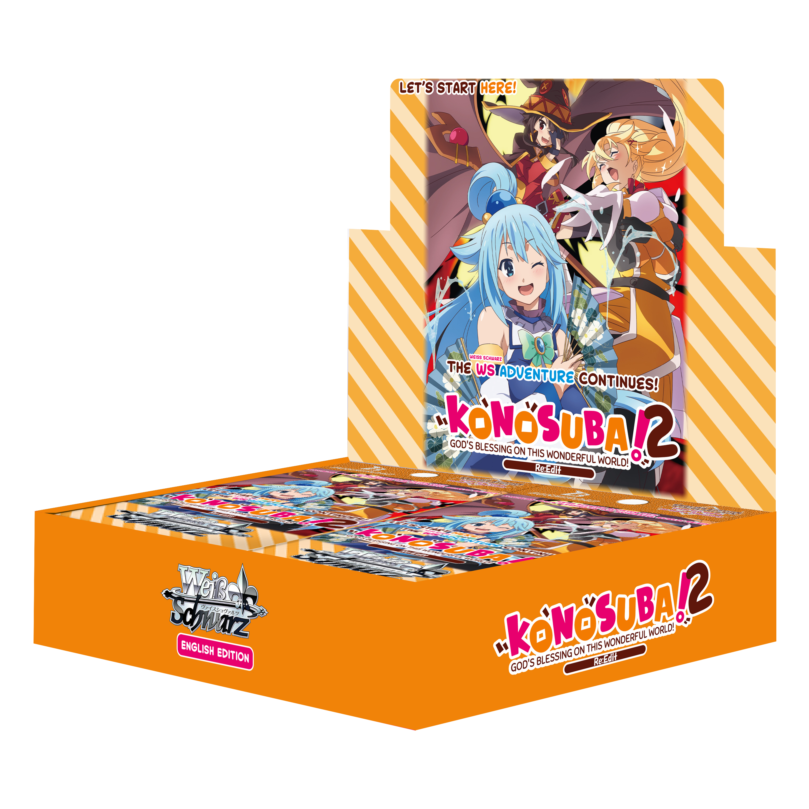 Weiss Schwarz - KonoSuba: God's Blessing on This Wonderful World! 2 Re:Edit - Display Case (24x Booster Boxes)
