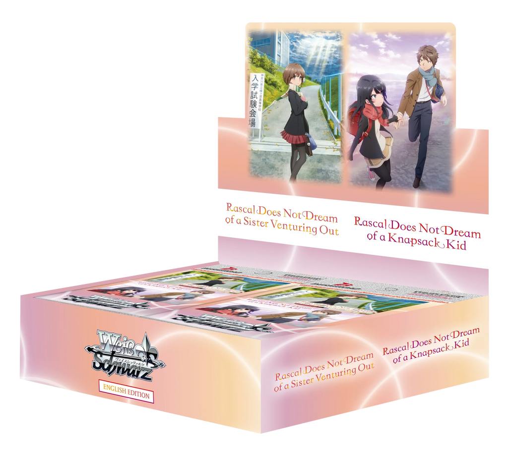 Weiss Schwarz - Rascal Does Not Dream Series - Booster Box (12x Packs)