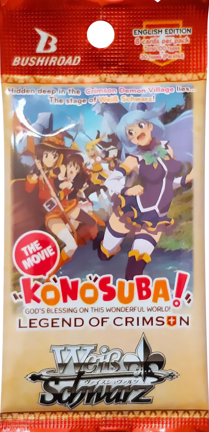 Weiss Schwarz - KonoSuba: God's Blessing on This Wonderful World! Legend of Crimson - Booster Pack (Reprint)