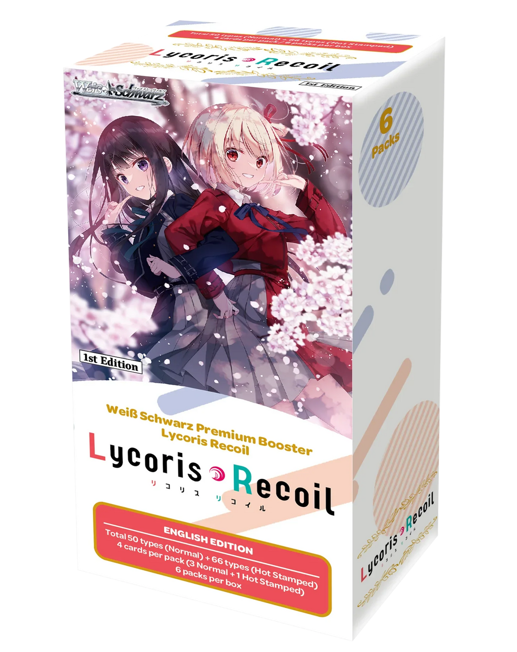 Weiss Schwarz - Lycoris Recoil - Premium Booster Box (6x Packs)