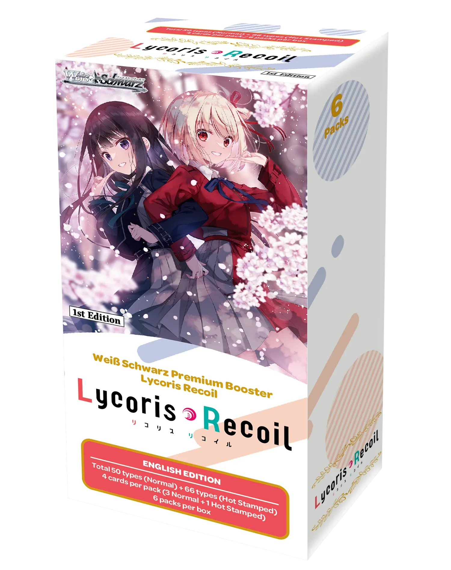 Weiss Schwarz - Lycoris Recoil - Premium Booster Box (6x Packs)