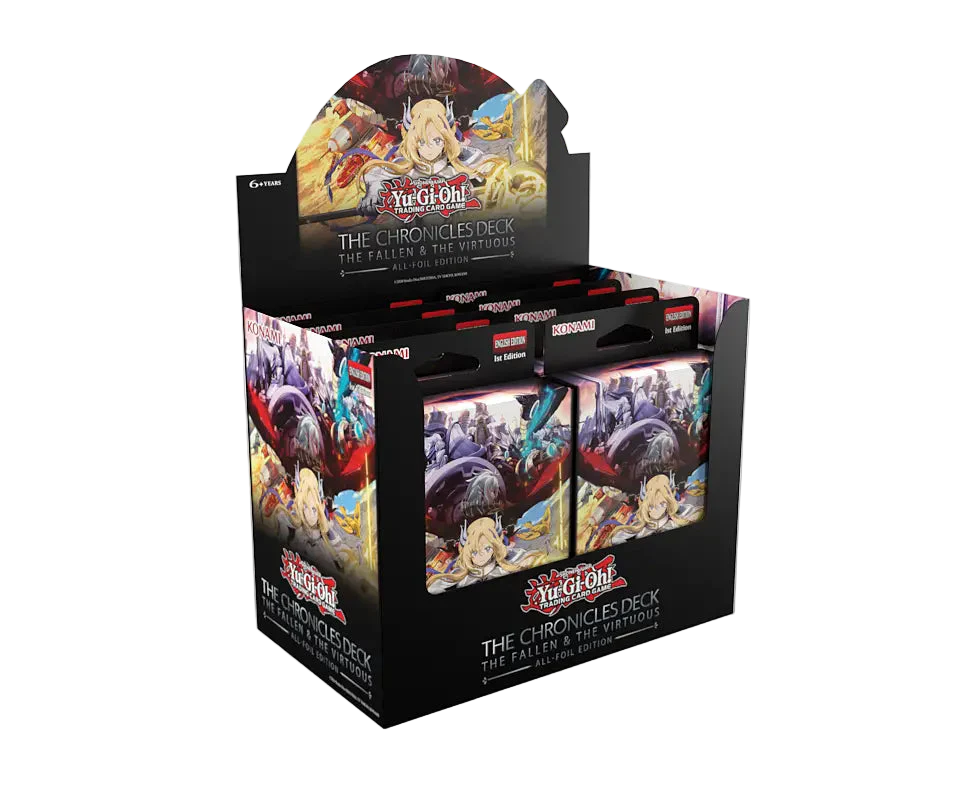 Yu-Gi-Oh! - The Chronicles Deck - The Fallen & The Virtuous - CDU (8x Decks)