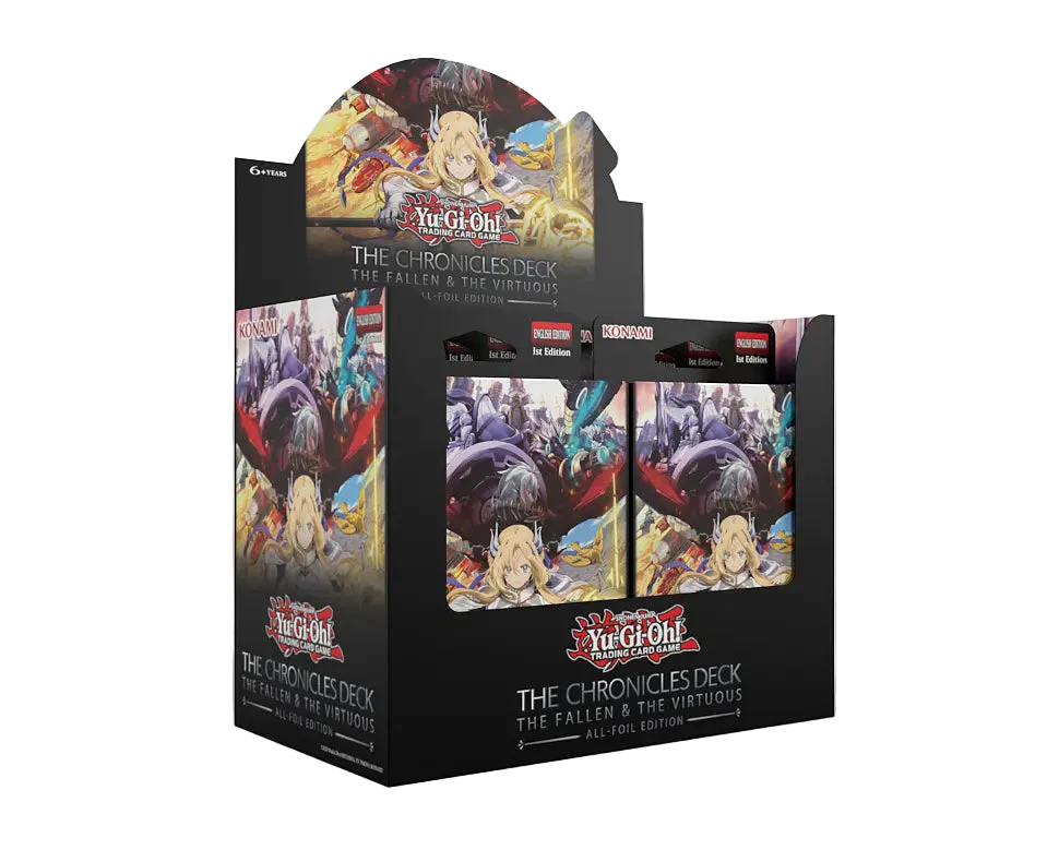 Yu-Gi-Oh! - The Chronicles Deck - The Fallen & The Virtuous - CDU (8x Decks)