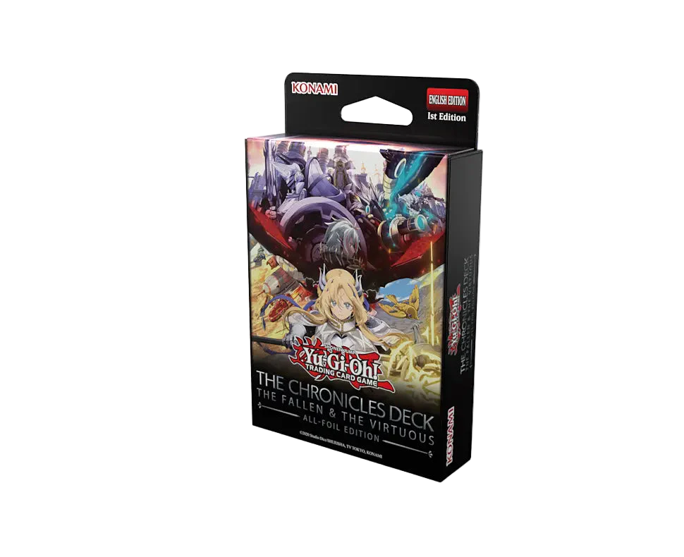 Yu-Gi-Oh! - The Chronicles Deck - The Fallen & The Virtuous - CDU (8x Decks)