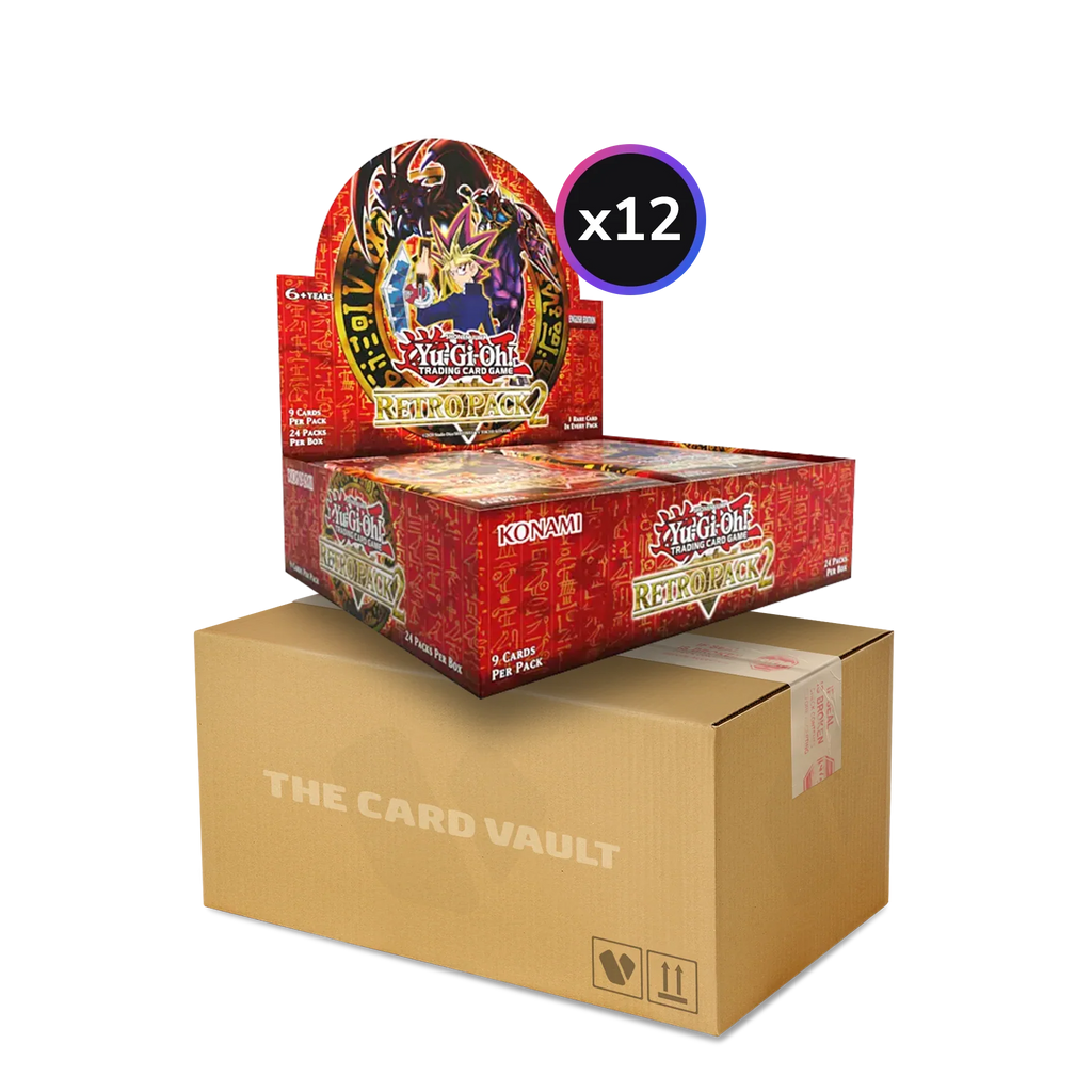 Yu-Gi-Oh! - Retro Pack 2 - Display Case (12x Booster Boxes) (Reprint Edition)