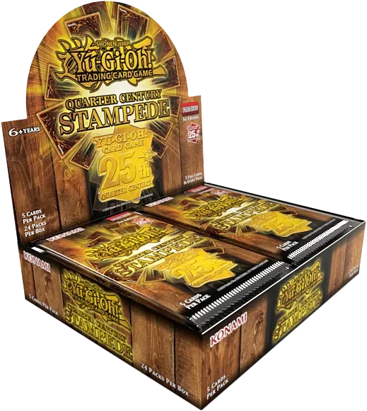Yu-Gi-Oh! - Quarter Century Stampede - Display Case (12x Booster Boxes)