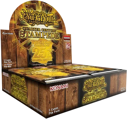 Yu-Gi-Oh! - Quarter Century Stampede - Display Case (12x Booster Boxes)
