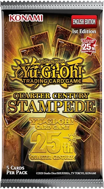 Yu-Gi-Oh! - Quarter Century Stampede - Display Case (12x Booster Boxes)