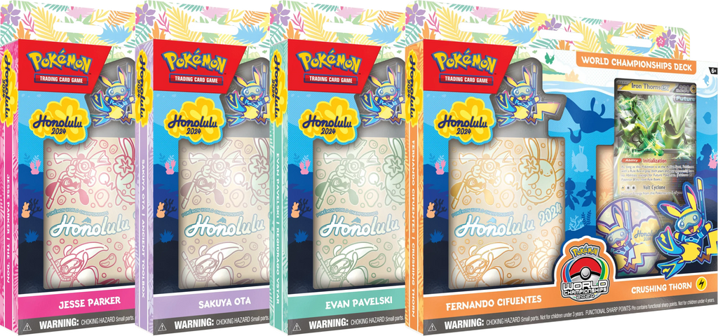 Pokemon TCG - Scarlet & Violet - 2024 World Championships Decks