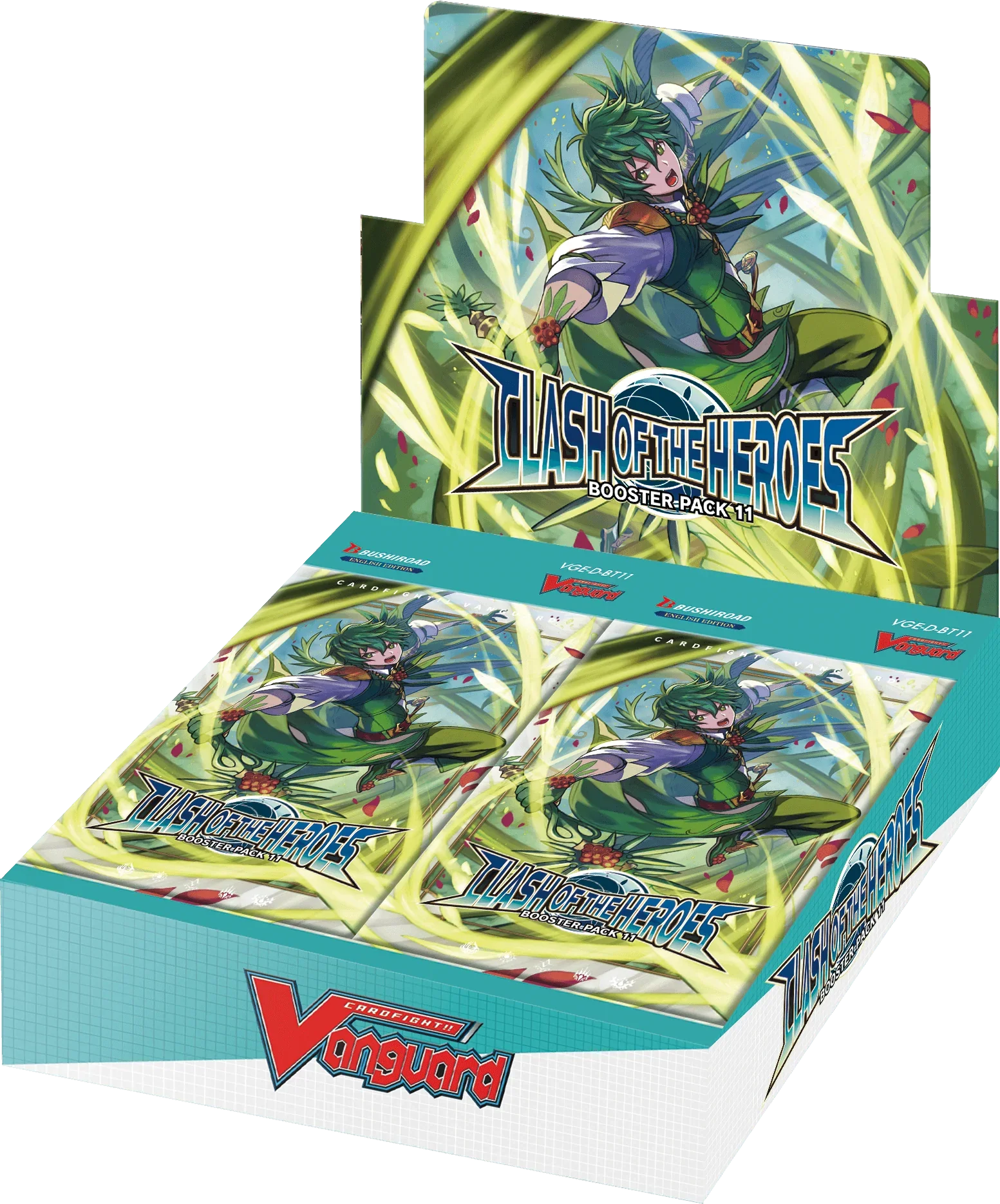 Cardfight!! Vanguard - Clash of the Heroes - Booster Box (16x Packs)