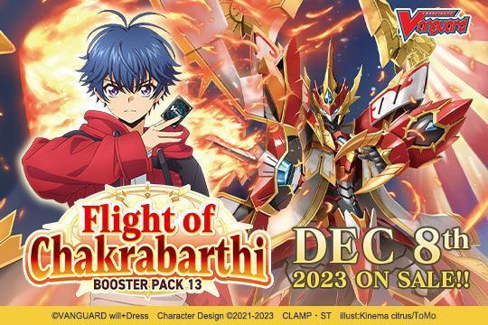 Cardfight!! Vanguard - Flight of Chakrabarthi - Display Case (20x Booster Boxes)